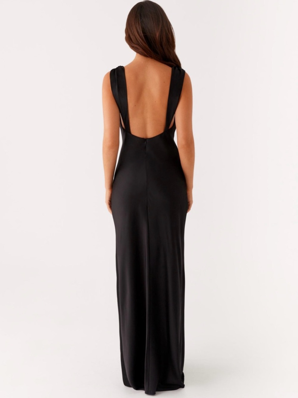 Peppermayo Black Cowl-Neck Maxi Dress - Picture 2 of 3